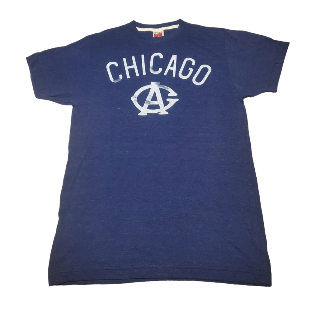 Old school Homage Chicago American Giants Negro Leagues tee
